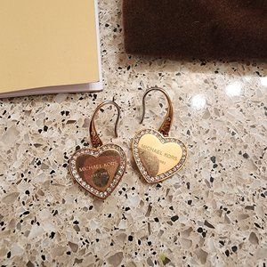 Michael Kors Rose Gold Earrings